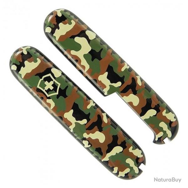 Plaquettes couteau suisse 91 mm, Couleur camouflage [Victorinox]