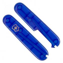Plaquettes couteau suisse 91 mm, Couleur bleu translucide [Victorinox]