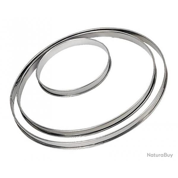 Cercle  tarte inox, Diamtre 10 cm [De Buyer]