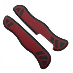 Plaquettes couteau suisse 111 mm bi-matière, Couleur rouge [Victorinox]