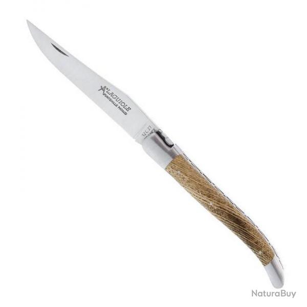 Couteau Laguiole "Essentiel" 12 cm, Manche frne [Gilles - Fontenille Pataud]