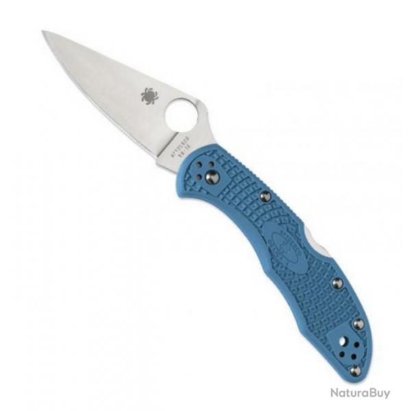 Couteau "Delica 4", Couleur bleu [Spyderco]