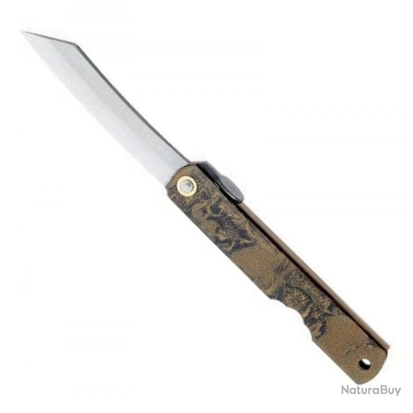 Couteau Higonokami " Peinture lectrostatique", Couleur marron [Higonokami]