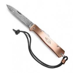 Couteau "Mercartor damas" 11 cm, Manche cuivre [Otter]