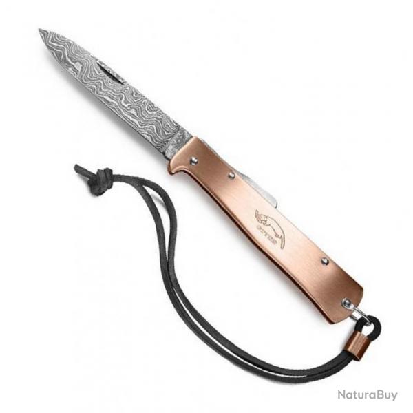 Couteau "Mercartor damas" 11 cm, Manche cuivre [Otter]