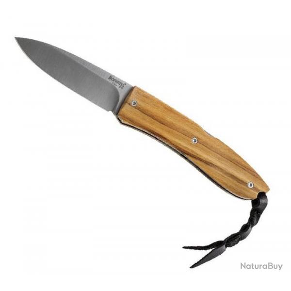 Couteau "Opera", Lame acier inox, Manche olivier [Lionsteel]