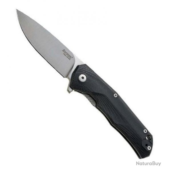 Couteau "TRE" G10, Couleur noir [Lionsteel]