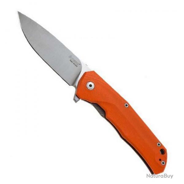 Couteau "TRE" G10, Couleur orange [Lionsteel]