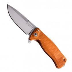 Couteau "SR" aluminium , Couleur orange, Longueur manche 10 cm [Lionsteel]