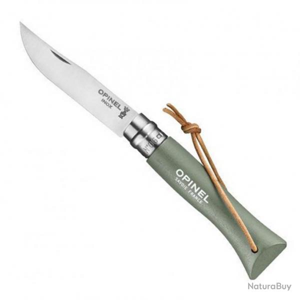 Couteau Opinel n 6 "Colorama", Couleur vert [Opinel]