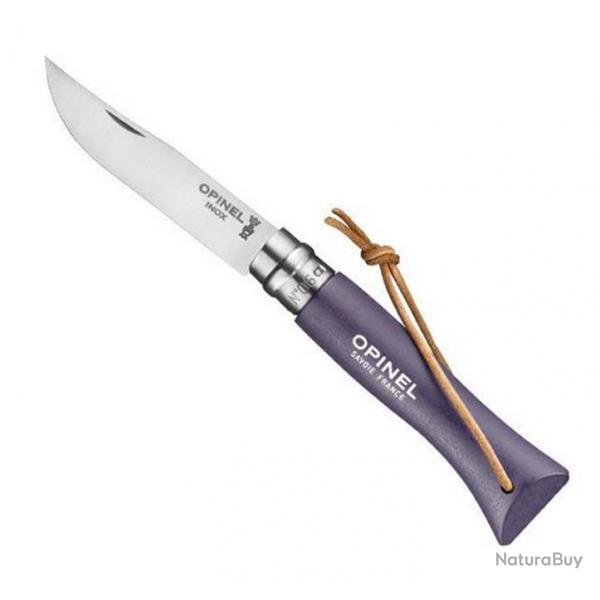 Couteau Opinel n 6 "Colorama", Couleur violet [Opinel]