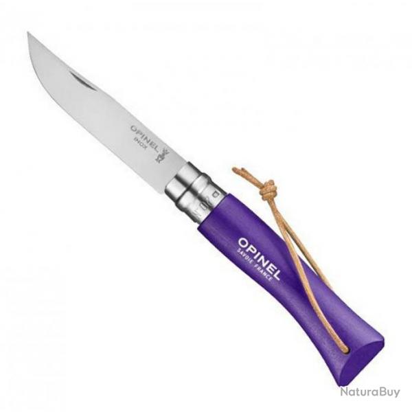 Couteau Opinel n 7 "Colorama", Couleur violet [Opinel]