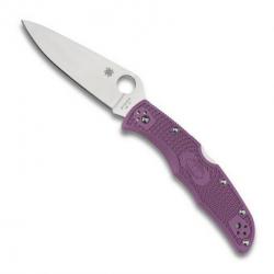 Couteau "Endura 4" VG-10 / nylon-fibre de verre, Couleur violet [Spyderco]