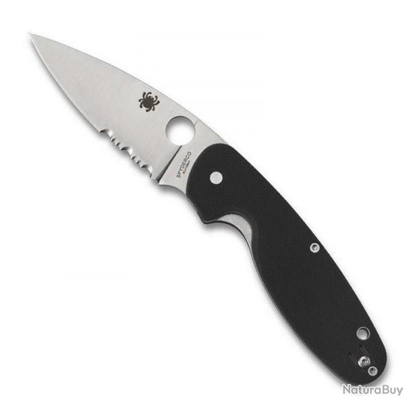 Couteau "Emphasis" G10, Lame dentele [Spyderco]