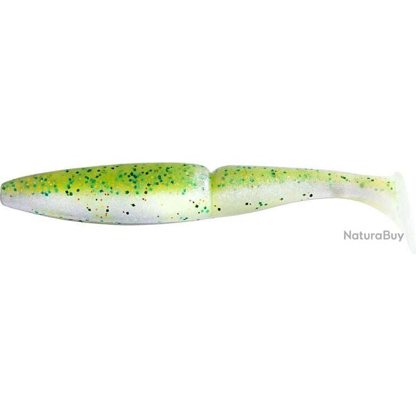 Leurre One Up Shad 5" 12.5cm Sawamura par 5 LIME CHART