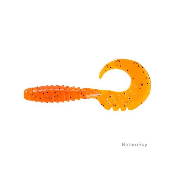 Leurres souples Fishup Fancy Grub 5cm par 10 Orange pumpkin