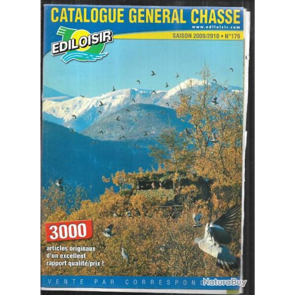 lot de 4 catalogues et divers chasse nature , ducatillon 2009-2010, gamvert , diloisir 2012-2013 ,2