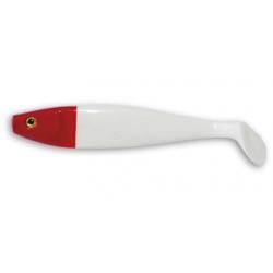 Shad gt 15cm delaland Blanc tête rouge