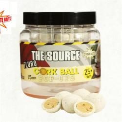 Promo: Bouillette Pop Up Dynamite Baits The Source Cork Ball Fluro 15mm