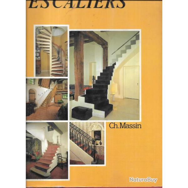 escaliers par douard de la chapelle , charles massin , mobilier vintage