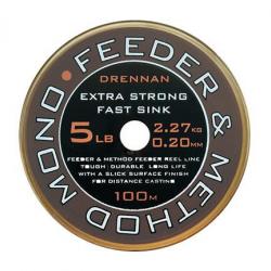 Nylon Feeder Method Mono 250m Drennan 0.23mm / 2.72kg