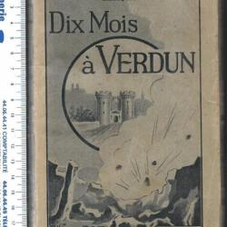 Dix mois à Verdun Abbé Charles Thellier de Poncheville , guerre 1914-1918 aumonier militaire