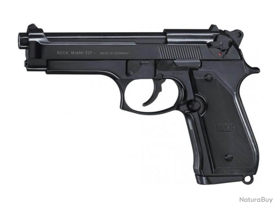 Reck Miami 92F 9mm P.A.K. Noir - Pistolets d'alarme (6355903)
