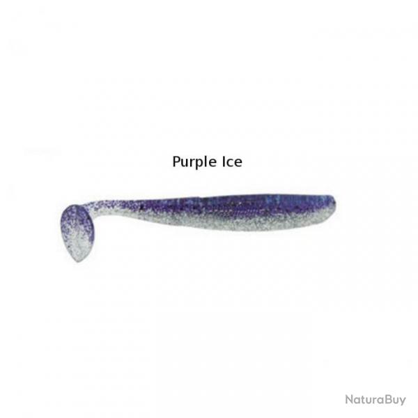 ELITE SHINER 4'' - 10 cm BASS ASSASSIN Purple Ice