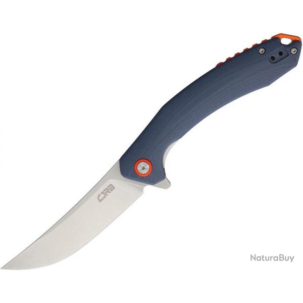 Couteau CJRB Gobi Blue/Gray Lame Acier D2 Stonewash Manche G10 Linerlock Clip J1906GYC