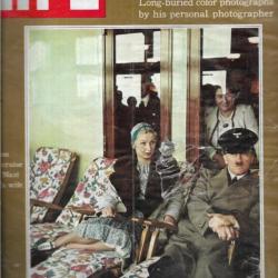 life magazine hitler dans son monde privée 25 mai 1970 en anglais , autres articles dont hair !