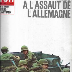 paris match n°827 les alliés à l'assaut de l'allemagne numéro historique 1945-1965