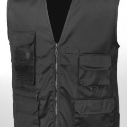 Gilet BLACK Reporter RESULT TAILLE S R4507