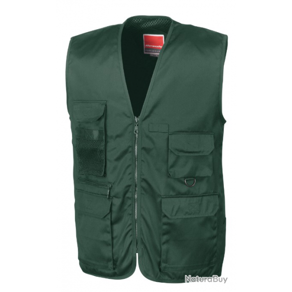 Gilet Green Forest Reporter RESULT TAILLE S R4507