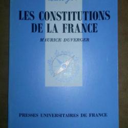 Les Constitutions de la France n°162