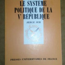 Le système politique de la Ve République n°1928