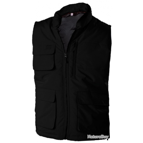 Bodywarmer NOIR matelass 200 KARIBAN TAILLE 4XL K61507