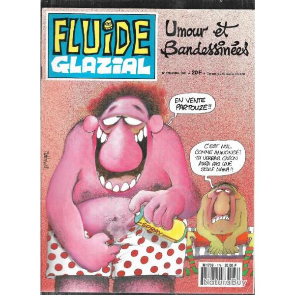 fluide glacial n 178 , fluide glazial . humour genre charlie hebdo