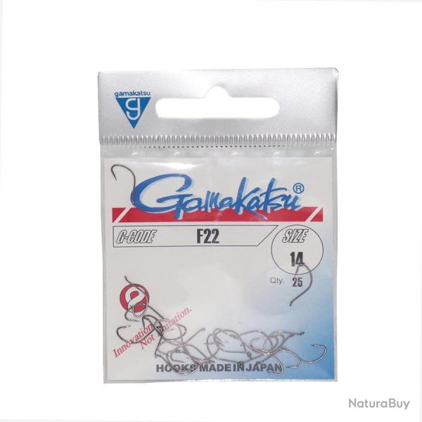 25 hameons mouche f22 Gamakatsu 12