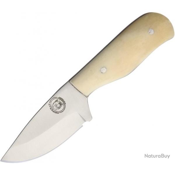 Couteau Fixed Blade  MANCHE OS  Hunter ETUI CUIR  FCW100607