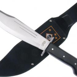 Couteau Hunter  Fixed blade Deer Stag MANCHE BOIS ETUI NYLON F1841807