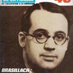 les années 40 le journal de la france lot de 9 revues du numéro 181 à 189, lvf, 1ère armée française