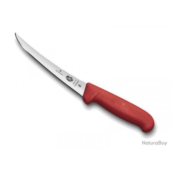 COUTEAU DESOSSER VICTORINOX 15CM FLEXIBLE ROUGE