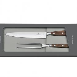 COFFRET DECOUPER VICTORINOX 2P FORGE PALISSANDRE