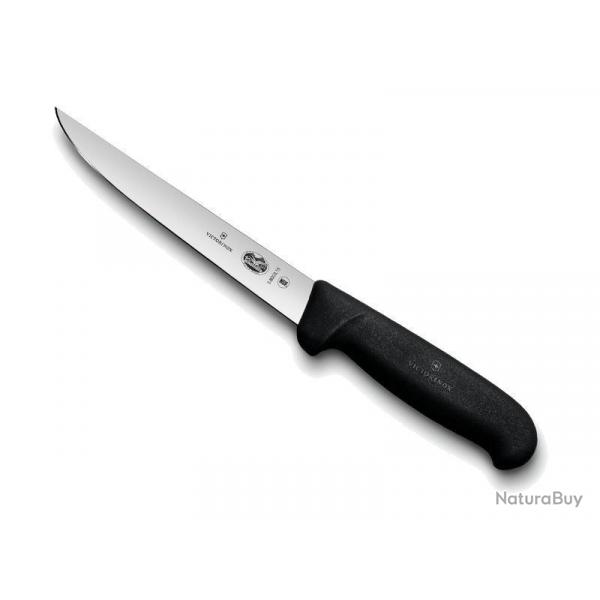 COUTEAU SAIGNER VICTORINOX 15CM NOIR