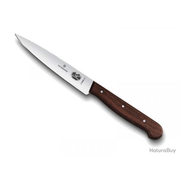 COUTEAU EMINCEUR VICTORINOX 15CM PALISSANDRE