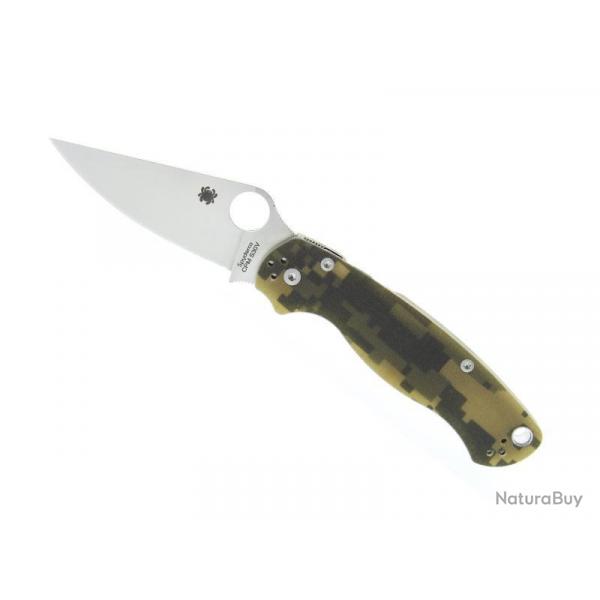 COUTEAU SPYDERCO PARA MILITARY 2 CAMO