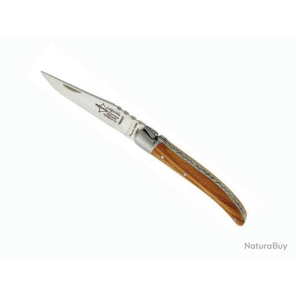 LAGUIOLE G.DAVID BOIS DE ROSE 8CM MITRE INOX