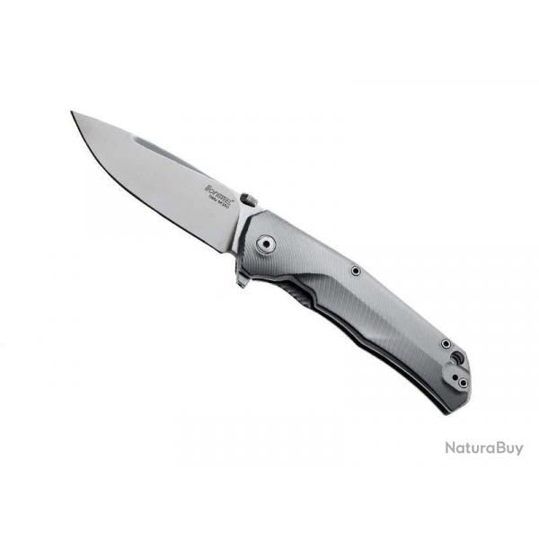 COUTEAU LIONSTEEL TRE TITANIUM BLEU