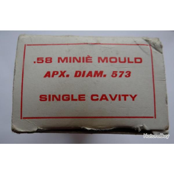 Moule  balles .58 single cavity