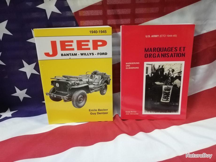 BECKER  MARQUAGES VEHICULES MILITAIRES AMERICAINS US WW2 JEEP DODGE WC GMC CCKW 